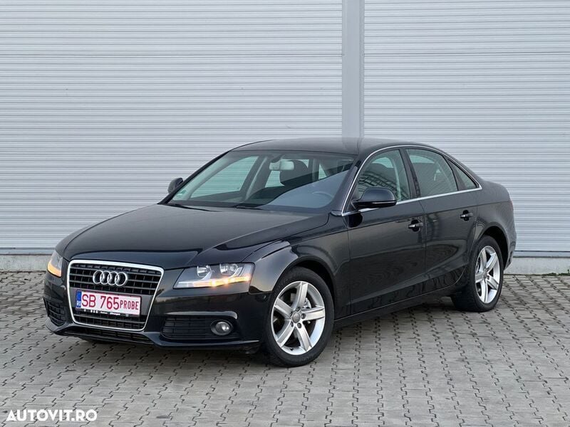 Negru Utilizat 2009 Audi A4 Berlinǎ | 6.195 EUR (Preț OK) - Imagine 1/4