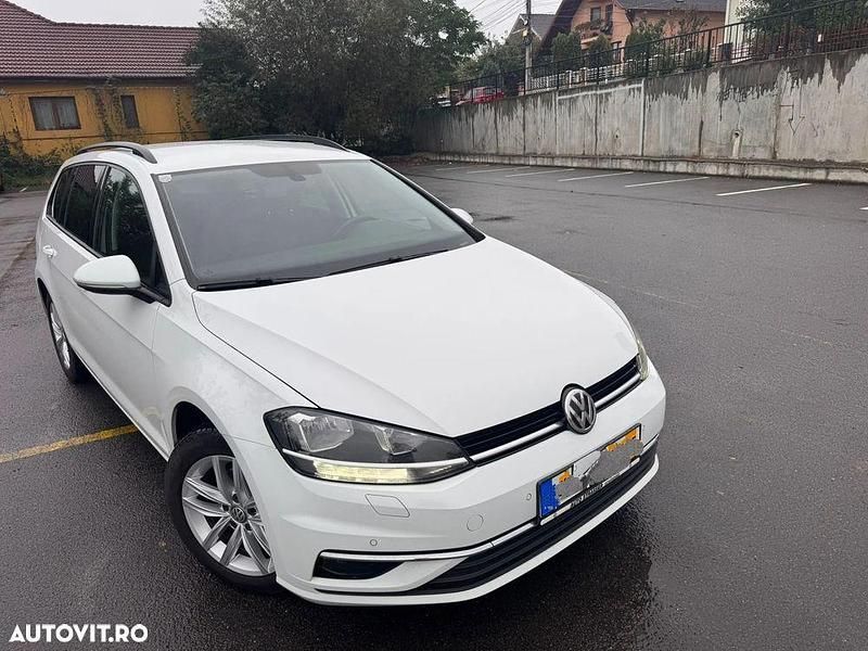 Second-hand VW Golf VII Comfortline 150 CP (110 kW) 2017 Culoarealb Break