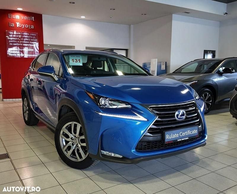 Culoarealbastru Utilizat 2017 Lexus NX300h E-FOUR Executive Line SUV | 23.900 EUR (Preț bun) - Imagine 1/4