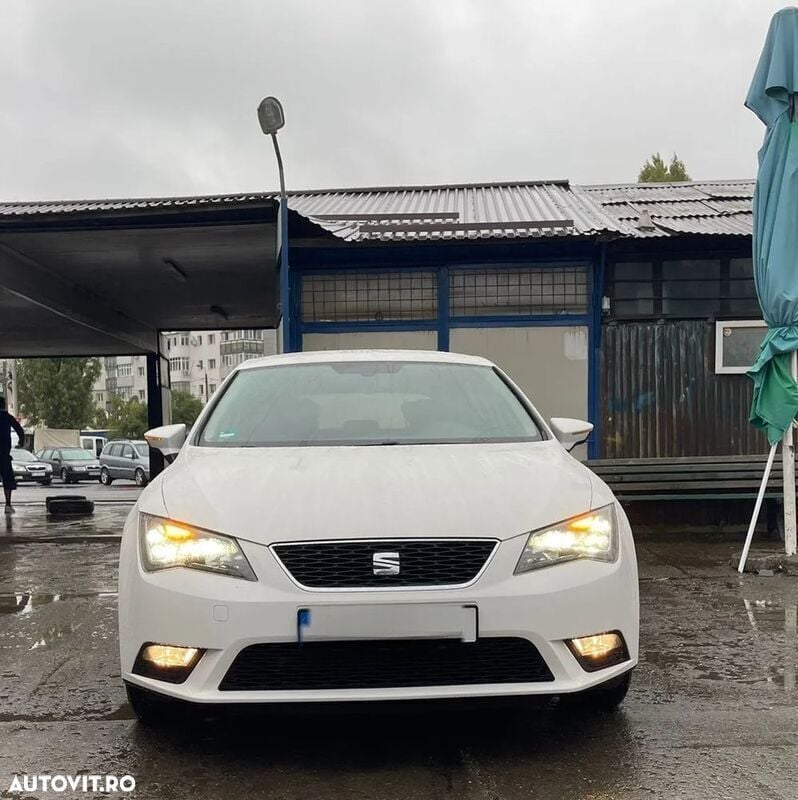 Alb Utilizat 2014 Seat Leon Style Hatchback | 6.500 EUR (Preț OK) - Imagine 1/4