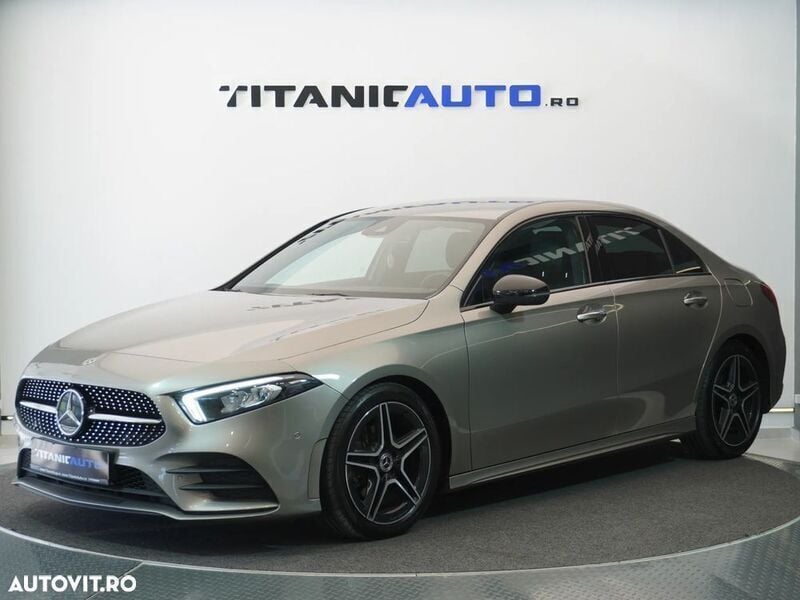 Second-hand Mercedes A180 AMG line 116 CP (85 kW) 2019 Gri Coupe
