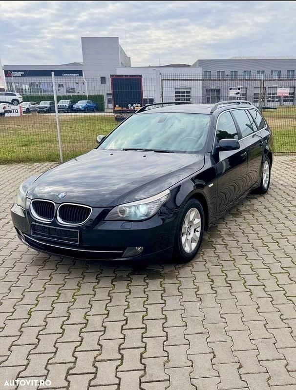 Second-hand BMW 520 177 CP (130 kW) 2008 Culoarenegru Break