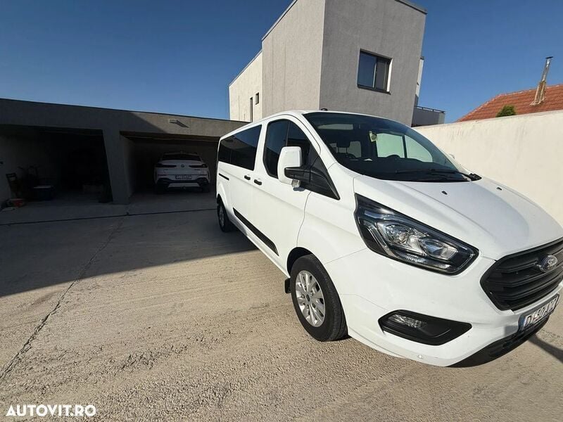 Alb Utilizat 2018 Ford Transit Custom Trend Break | 19.350 EUR (Scump) - Imagine 1/4