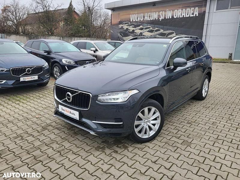 Gri Utilizat 2017 Volvo XC90 Momentum SUV | 22.868 EUR (Puțin scump) - Imagine 1/4