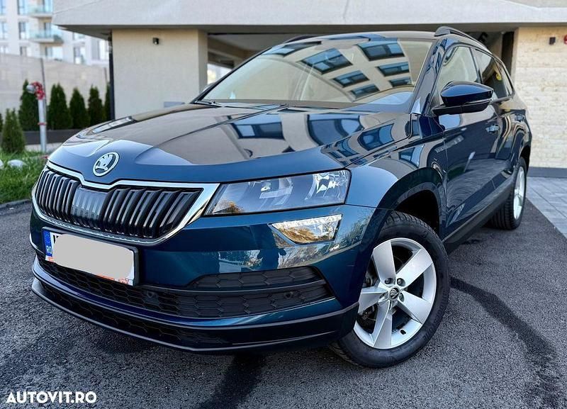 Culoarealbastru Utilizat 2020 Skoda Karoq SUV | 19.000 EUR (Super Preț) - Imagine 1/4