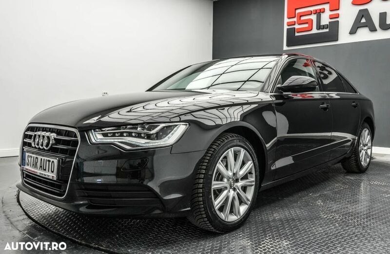Negru Utilizat 2014 Audi A6 Berlinǎ | 15.990 EUR (Puțin scump) - Imagine 1/4