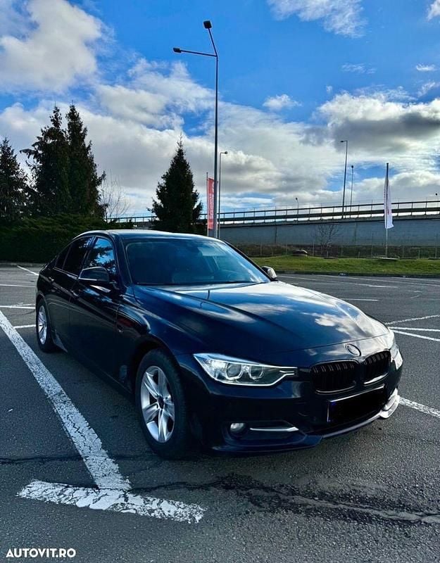 Negru Utilizat 2014 BMW 320 Sport Line Break | 9.450 EUR (Puțin scump) - Imagine 1/4
