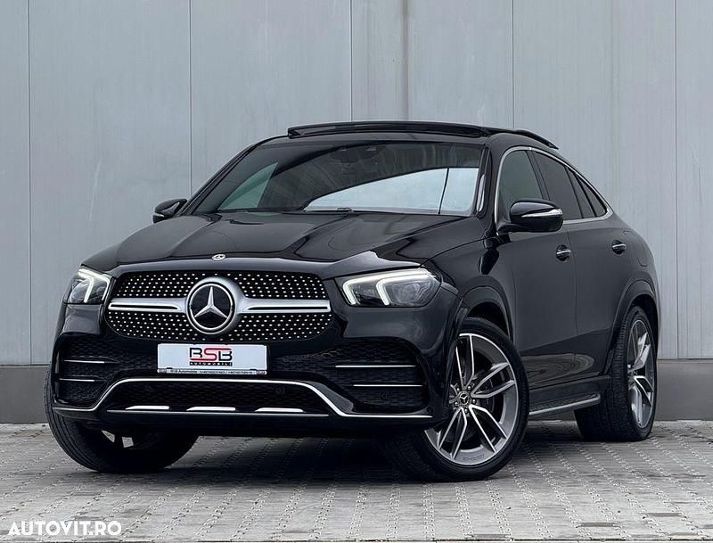 Second-hand Mercedes GLE350 AMG line 319 CP (234 kW) 2021 Culoarenegru Coupe