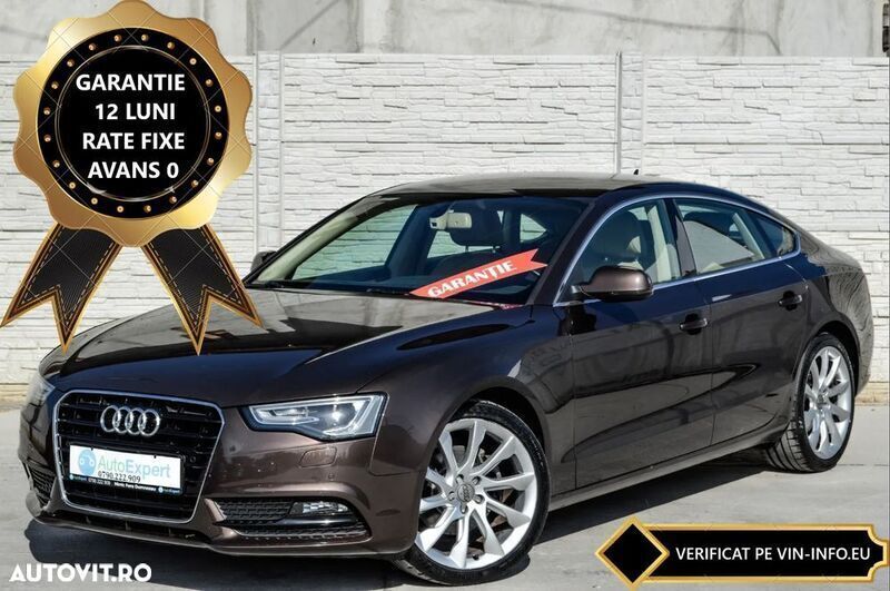 Maro Utilizat 2016 Audi A5 Sportback Berlinǎ | 14.980 EUR (Preț bun) - Imagine 1/4