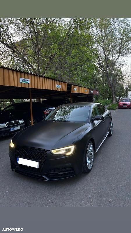 Culoarenegru Utilizat 2015 Audi A5 Sportback S-line plus Berlinǎ | 14.500 EUR (Super Preț) - Imagine 1/4
