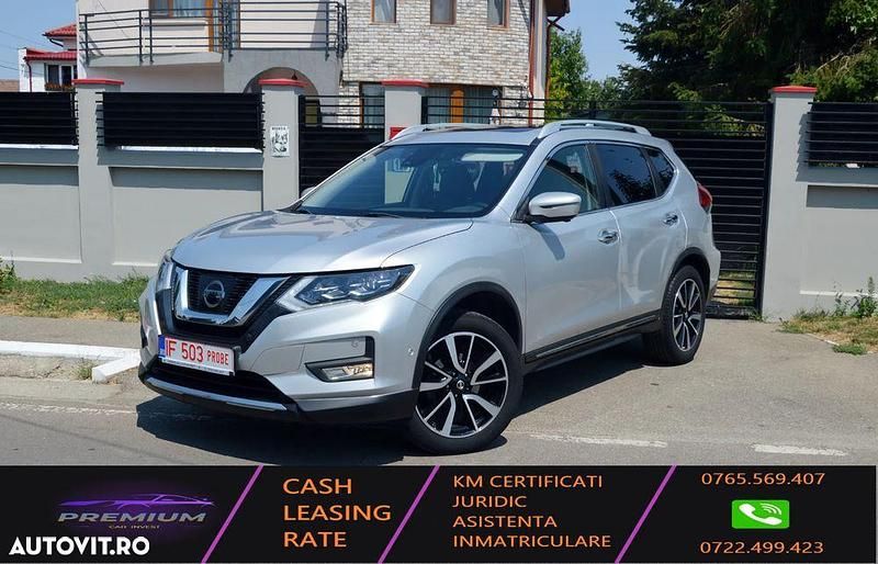 Gri Utilizat 2018 Nissan X-Trail Tekna SUV | 15.990 EUR (Preț OK) - Imagine 1/4