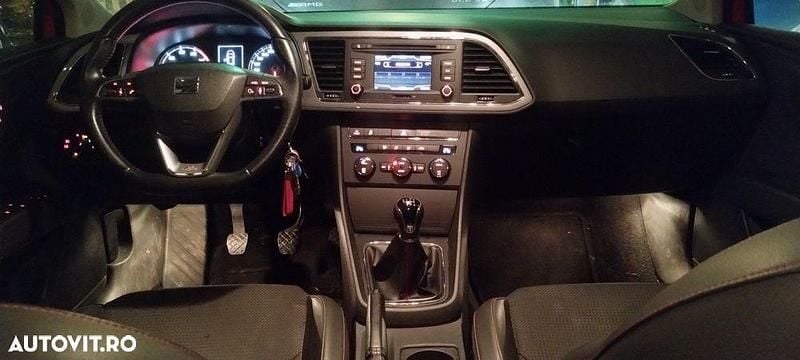 Second-hand Seat Leon Style 122 CP (89 kW) 2014 Culoarerosu Hatchback