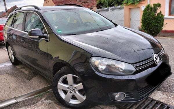 Negru Utilizat 2012 VW Golf VI Break | 5.750 EUR (Preț OK) - Imagine 1/4