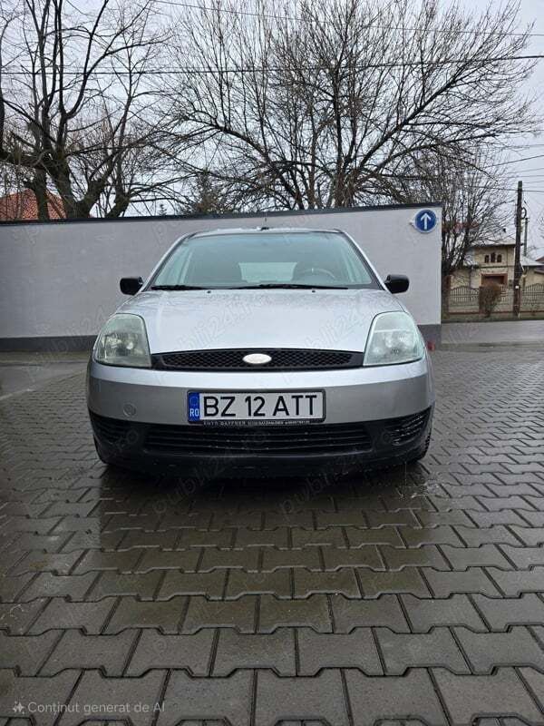 Gri Utilizat 2003 Ford Fiesta Hatchback | 1.390 EUR (Preț OK) - Imagine 1/4