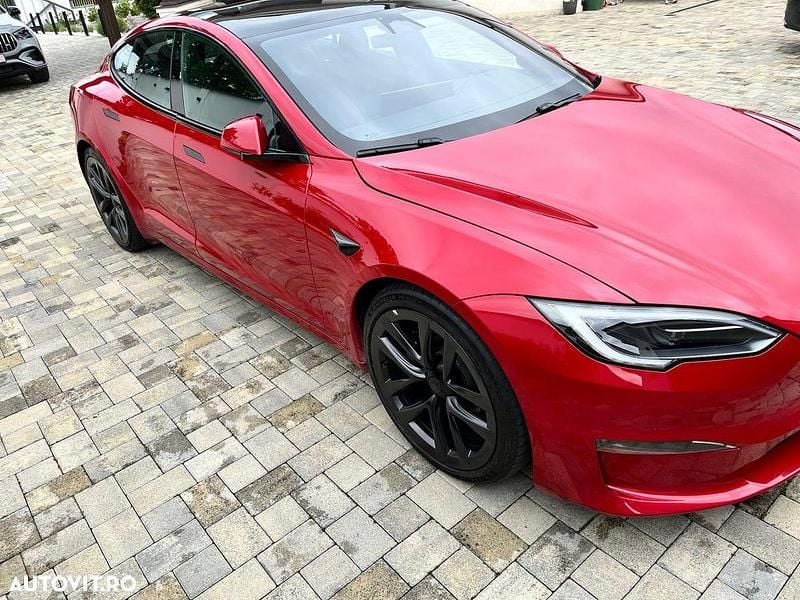 Culoarerosu Utilizat 2023 Tesla Model S Plaid Berlinǎ | 75.000 EUR - Imagine 1/4