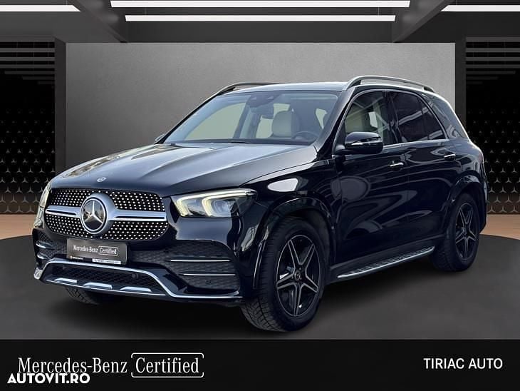Culoarenegru Utilizat 2022 Mercedes GLE450 AMG SUV | 55.900 EUR (Super Preț) - Imagine 1/3