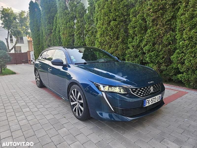 Albastru Utilizat 2019 Peugeot 508 GT-line Break | 12.500 EUR (Preț OK) - Imagine 1/4
