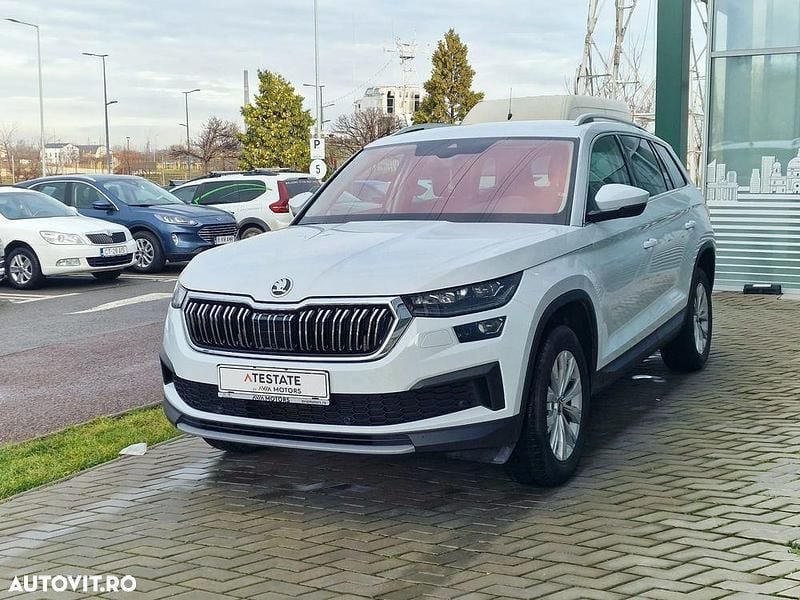 Culoarealb Second-hand 2022 Skoda Kodiaq Style SUV | 32.239 EUR (Preț OK) - Imagine 1/4