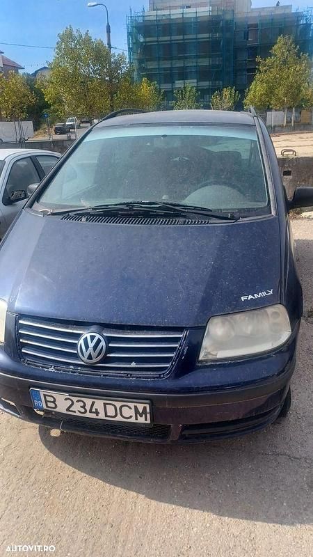 Culoarealbastru Utilizat 2001 VW Sharan Monovolum | 800 EUR (Super Preț) - Imagine 1/4