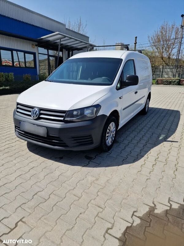 Alb Utilizat 2018 VW Caddy Maxi Monovolum | 8.000 EUR (Super Preț) - Imagine 1/4