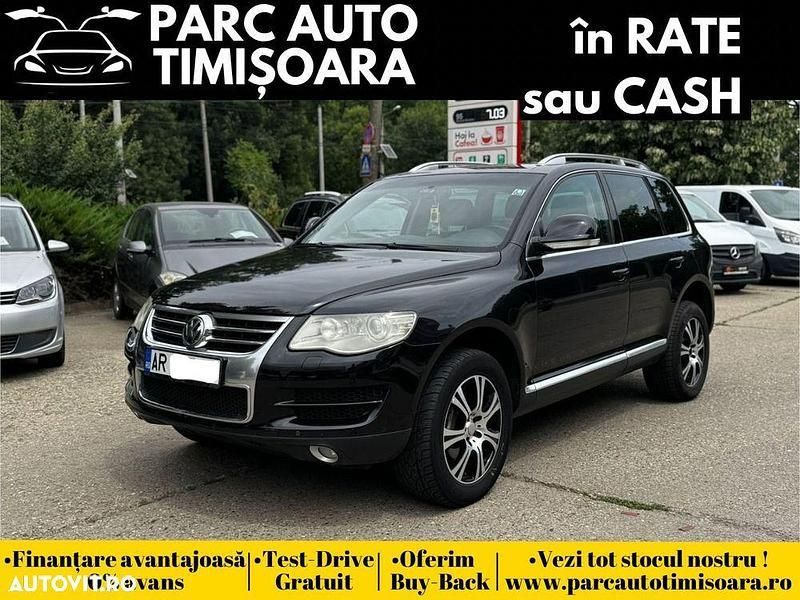 Negru Utilizat 2008 VW Touareg SUV | 6.490 EUR (Preț OK) - Imagine 1/4