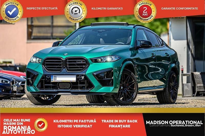 Verde Nouă 2025 BMW X6 M Competition Edition SUV | 132.350 EUR (Puțin scump) - Imagine 1/4