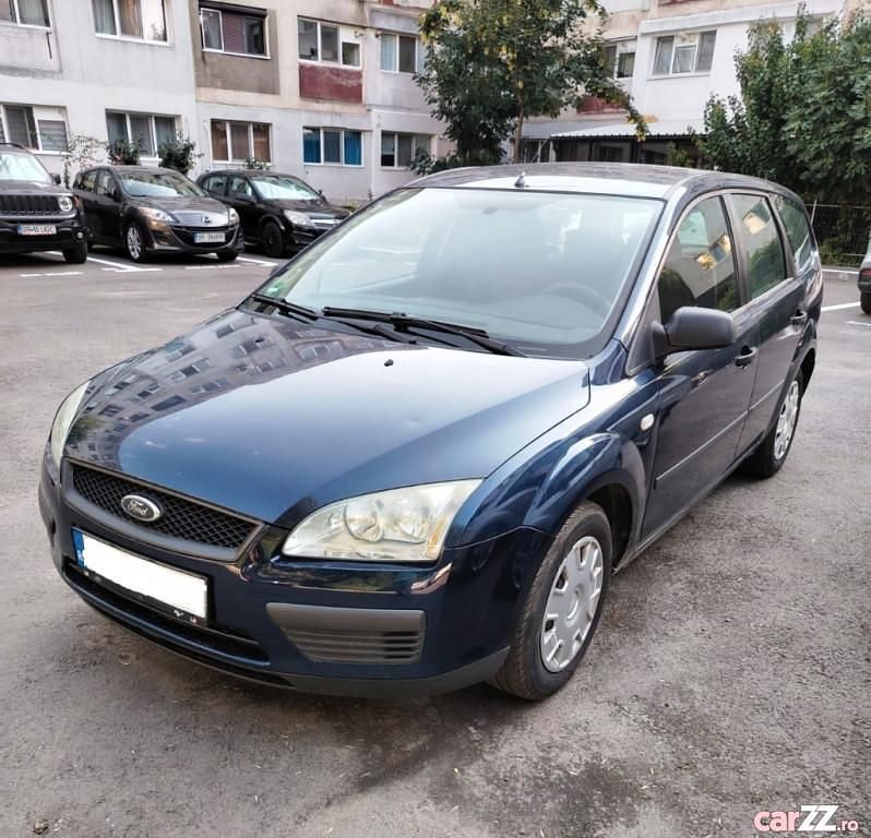 Albastru Utilizat 2006 Ford Focus Break | 1.950 EUR (Puțin scump) - Imagine 1/4