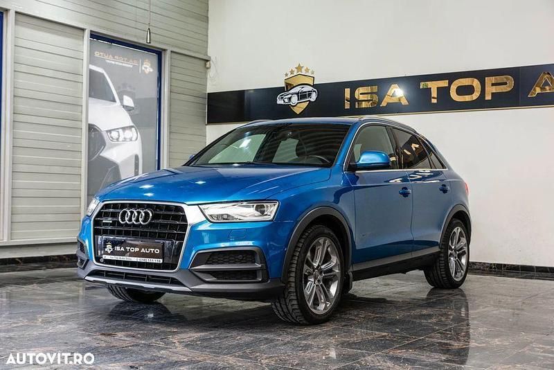 Albastru Utilizat 2015 Audi Q3 SUV | 15.999 EUR (Preț OK) - Imagine 1/4