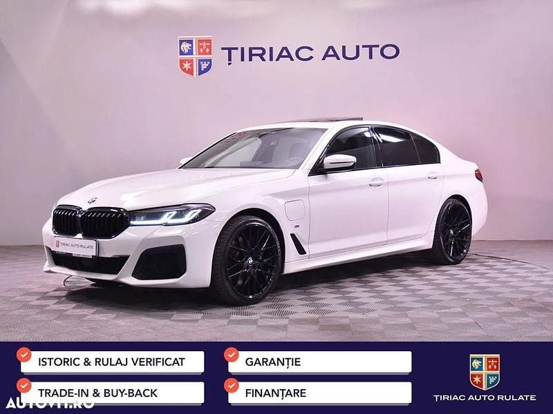 Culoarealb Utilizat 2021 BMW 545e M Sport Berlinǎ | 40.662 EUR (Super Preț) - Imagine 1/4