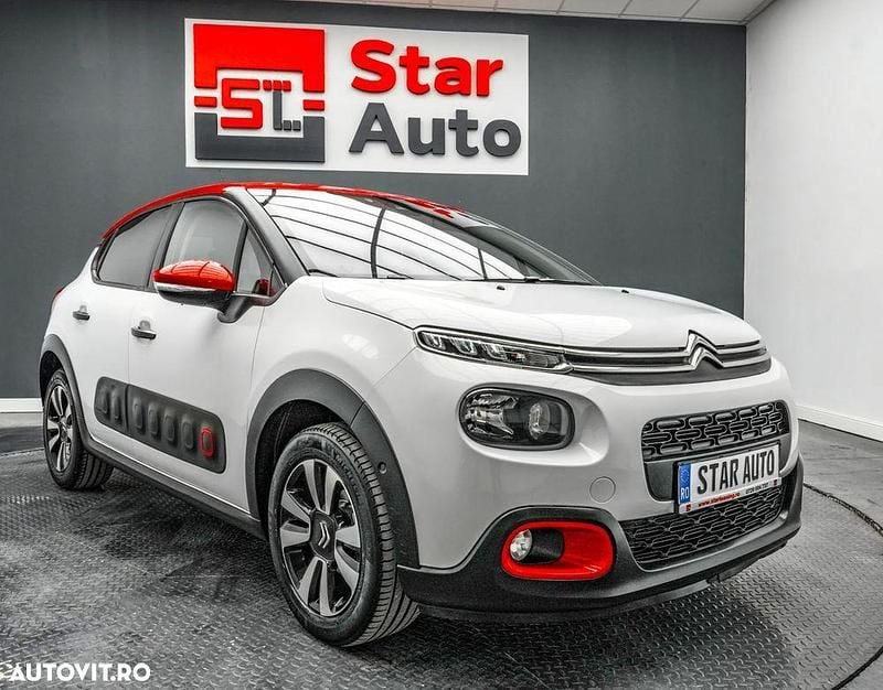 Second-hand Citroën C3 Feel 110 CP (80 kW) 2018 Culoarealb Hatchback