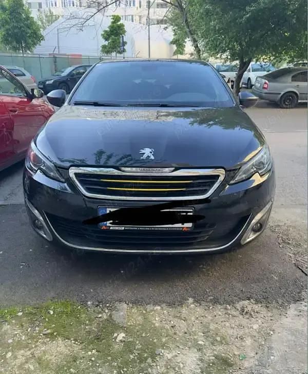 Negru Utilizat 2013 Peugeot 308 Hatchback | 7.600 EUR (Puțin scump) - Imagine 1/4