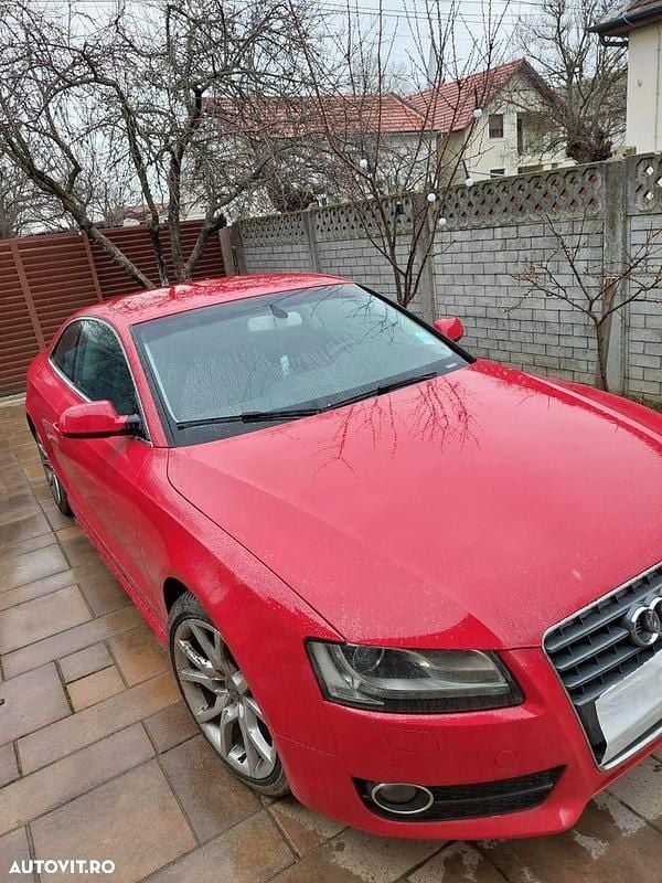 Second-hand Audi A5 179 CP (131 kW) 2009 Culoarerosu Coupe