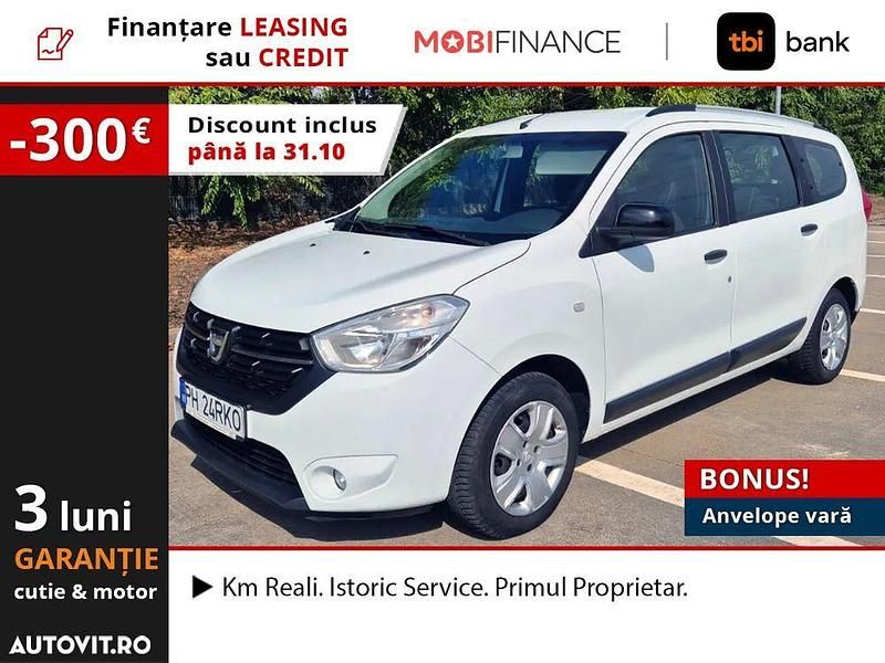 Culoarealb Utilizat 2019 Dacia Lodgy Lauréate Monovolum | 7.495 EUR (Preț bun) - Imagine 1/4