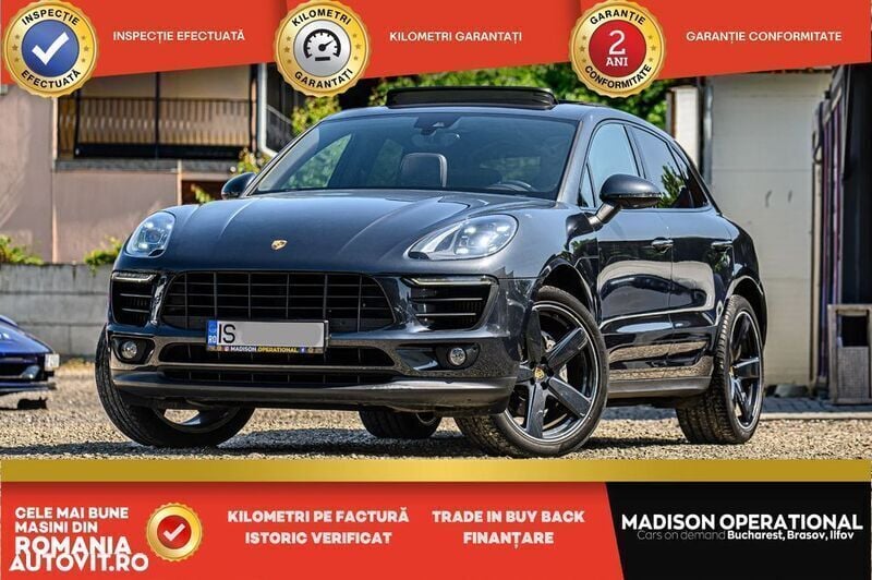 Gri Utilizat 2018 Porsche Macan SUV | 29.850 EUR - Imagine 1/4