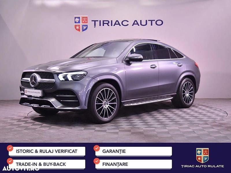 Culoaregri Utilizat 2020 Mercedes GLE400 Coupe | 66.091 EUR (Super Preț) - Imagine 1/4