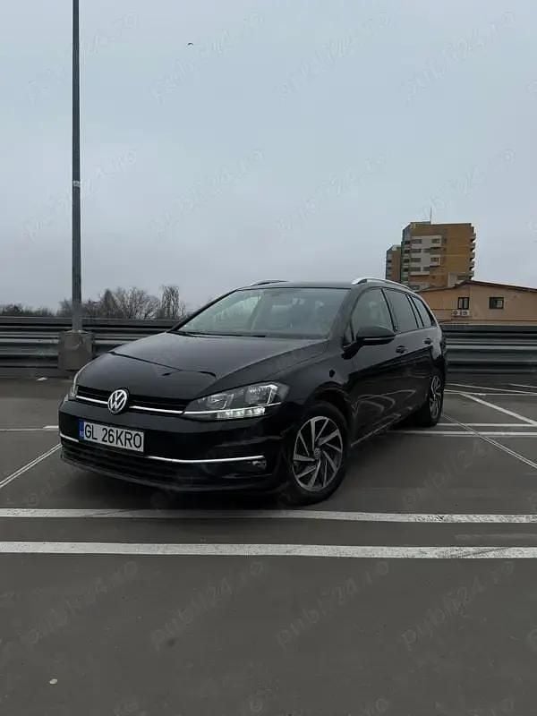 Negru Utilizat 2018 VW Golf VII Sound Break | 8.400 EUR (Preț OK) - Imagine 1/4