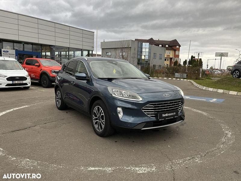 Albastru Utilizat 2021 Ford Kuga SUV | 25.899 EUR (Scump) - Imagine 1/4