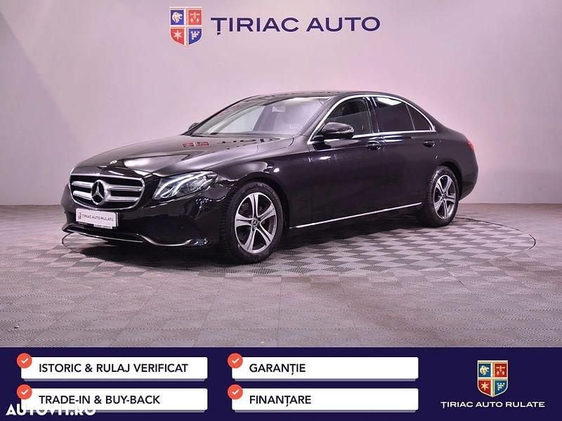 Culoarenegru Utilizat 2018 Mercedes E200 Berlinǎ | 22.040 EUR (Super Preț) - Imagine 1/4