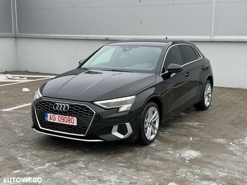 Culoarenegru Utilizat 2021 Audi A3 Hatchback | 16.690 EUR (Preț bun) - Imagine 1/4
