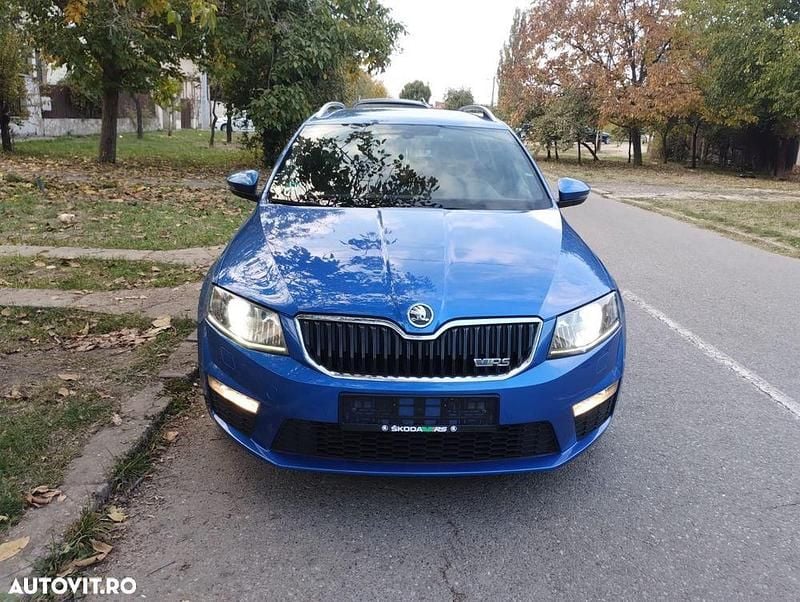 Albastru Utilizat 2014 Skoda Octavia vRS Break | 9.950 EUR (Preț OK) - Imagine 1/4
