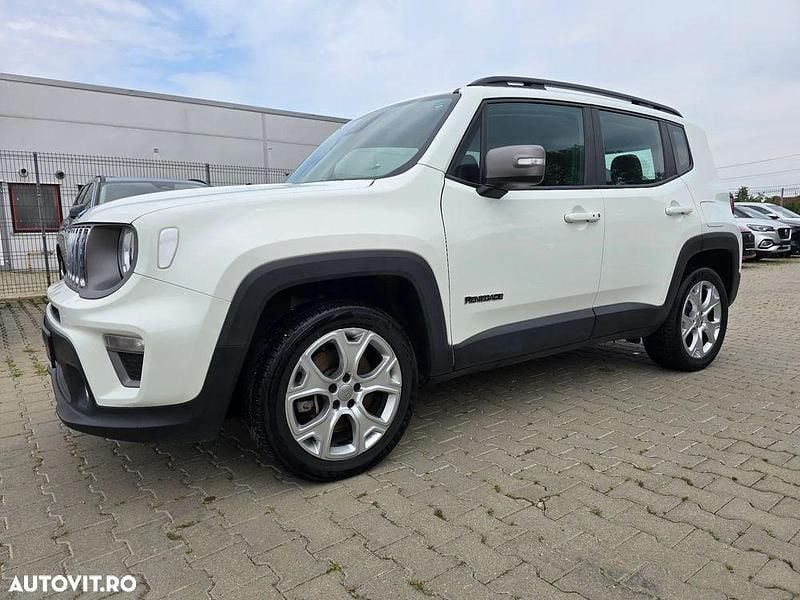 Culoarealb Utilizat 2021 Jeep Renegade Limited SUV | 15.499 EUR (Preț OK) - Imagine 1/4