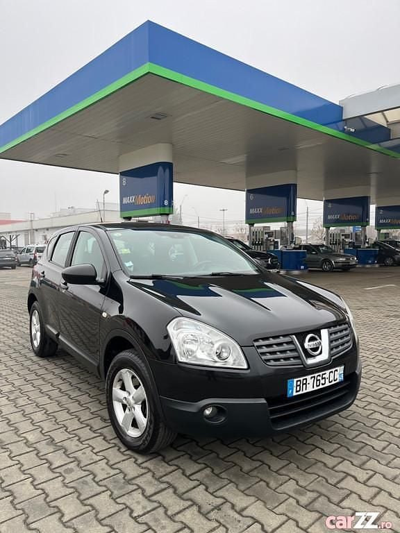 Negru Second-hand 2008 Nissan Qashqai SUV | 4.450 EUR (Preț OK) - Imagine 1/4