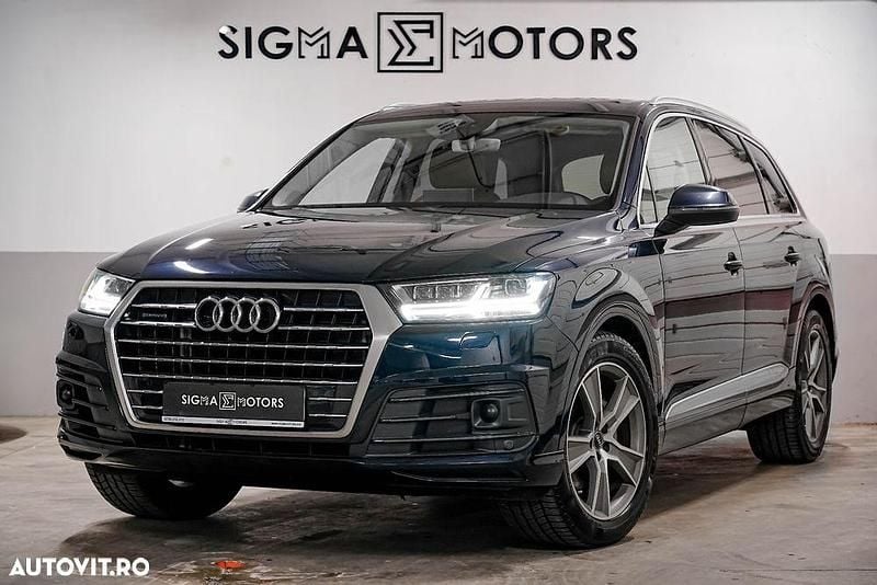 Culoarealbastru Utilizat 2016 Audi Q7 Comfort SUV | 24.299 EUR (Preț OK) - Imagine 1/4