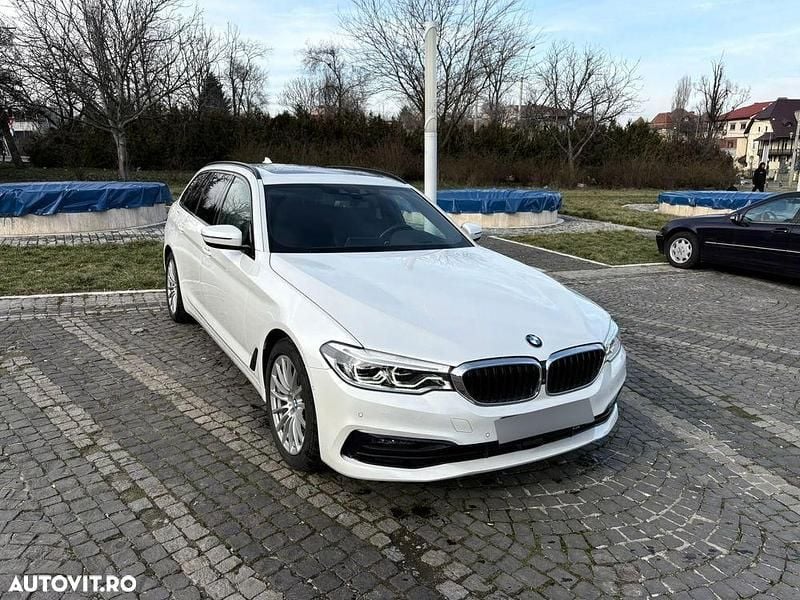 Second-hand BMW 520 190 CP (139 kW) 2020 Culoarealb Break