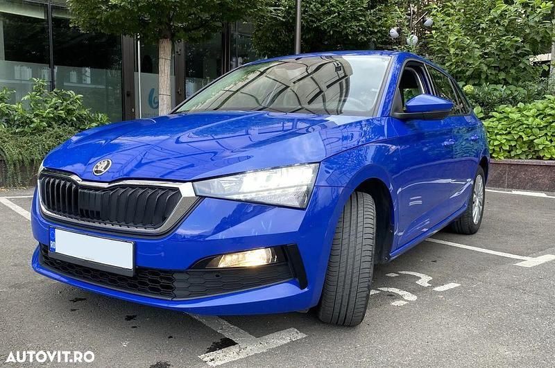 Culoarealbastru Utilizat 2021 Skoda Scala Hatchback | 12.299 EUR (Preț bun) - Imagine 1/4