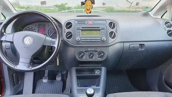 Second-hand VW Golf Plus Goal 102 CP (75 kW) 2006 Portocaliu Monovolum