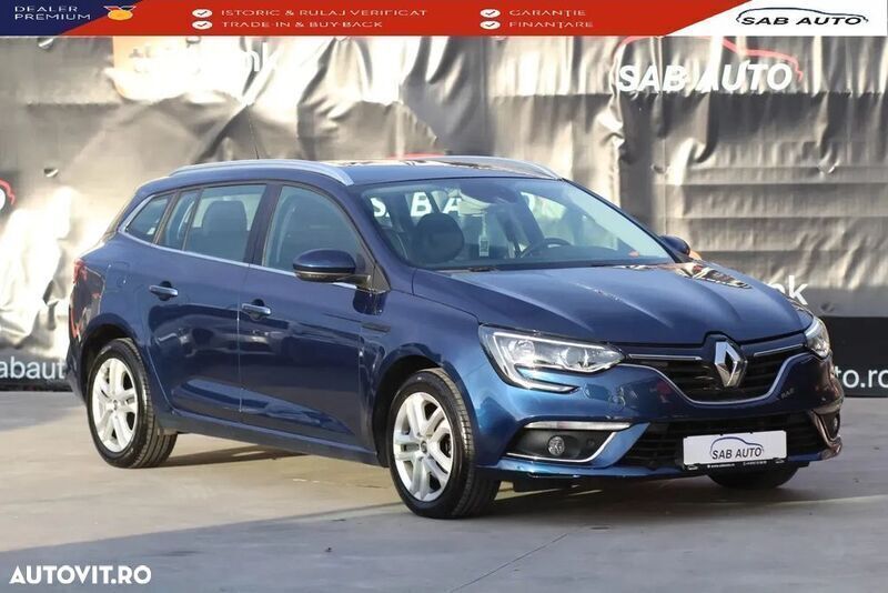 Albastru Utilizat 2019 Renault Mégane GrandTour Intens Break | 11.174 EUR (Preț OK) - Imagine 1/4