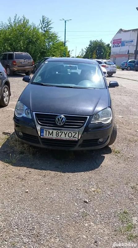 Second-hand VW Polo 65 CP (47 kW) 2008 Negru Berlinǎ