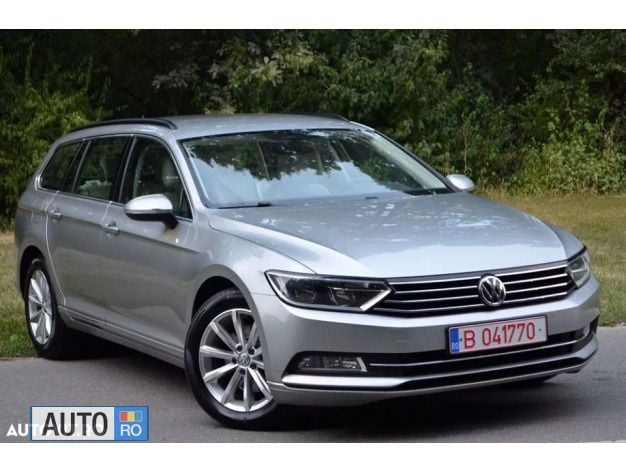Gri Utilizat 2015 VW Passat Break | 9.890 EUR (Super Preț) - Imagine 1/4