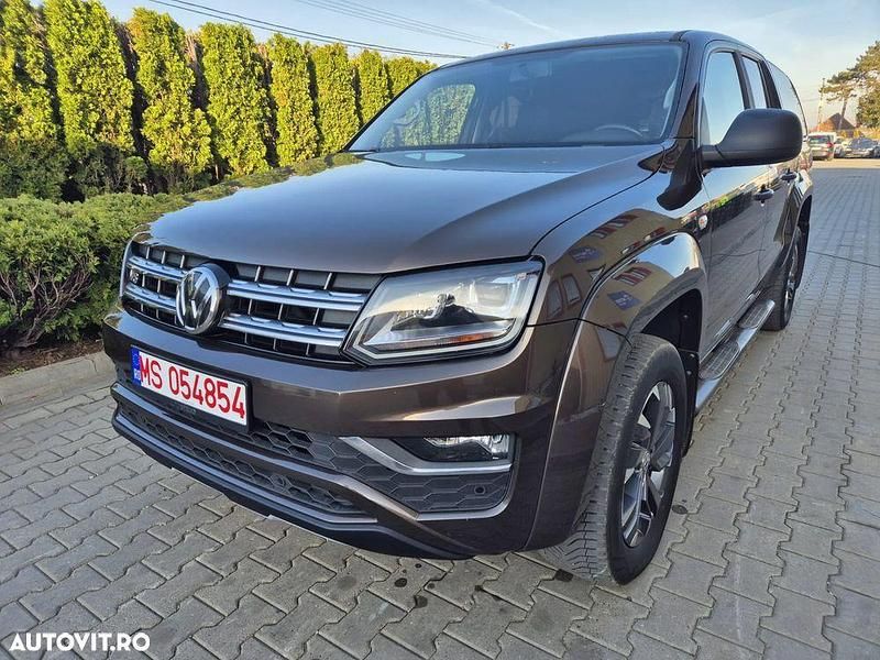 Culoaremaro Utilizat 2019 VW Amarok Highline Pickup | 29.645 EUR (Puțin scump) - Imagine 1/4